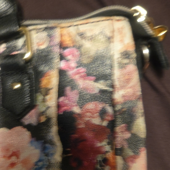 Betsey Johnson Multicolor Floral Satchel - Picture 5 of 11